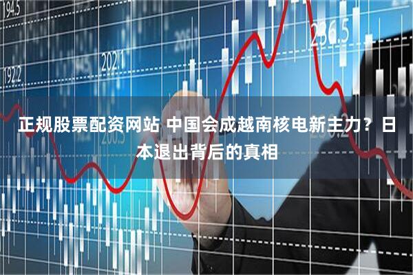 正规股票配资网站 中国会成越南核电新主力？日本退出背后的真相